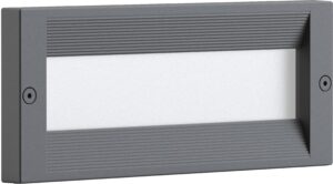 Led Χωνευτό Φωτιστικό Τοίχου με Βάση E27 IP54