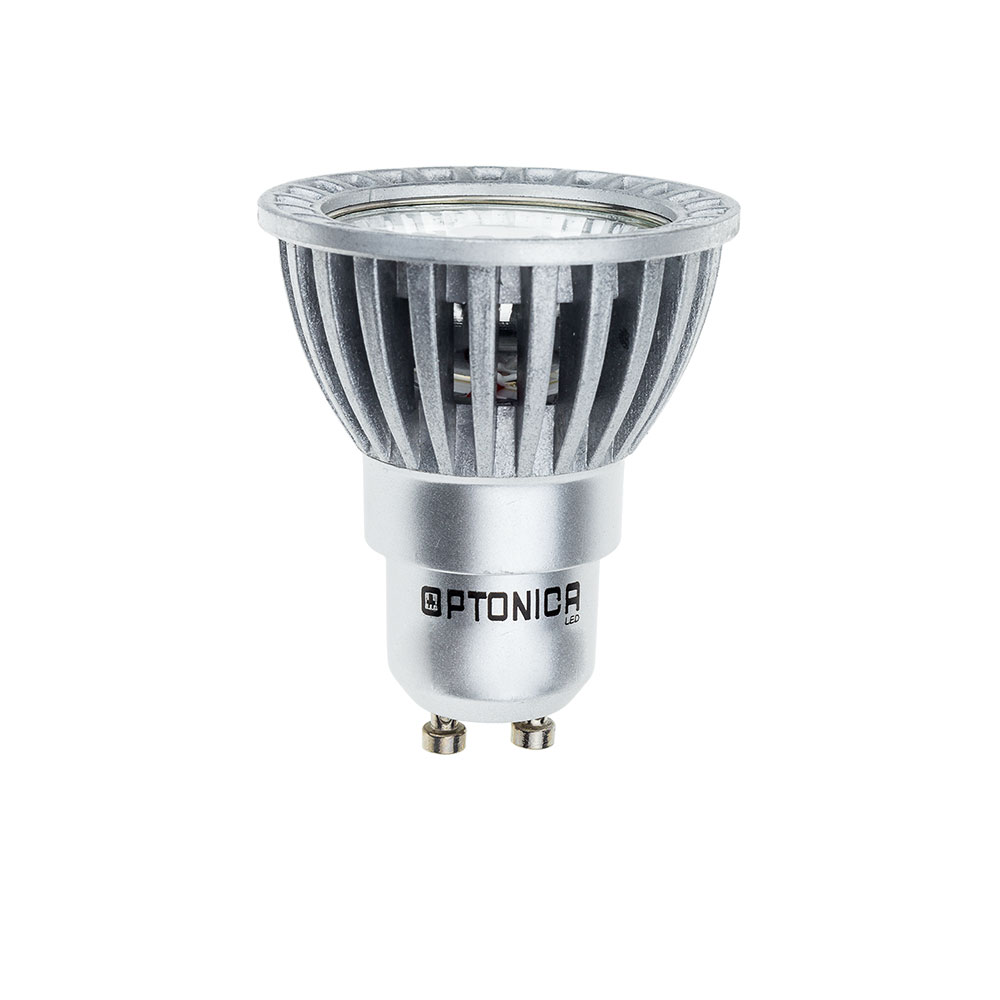 Λάμπα COB Led spot GU10 4W Θερμό Λευκό