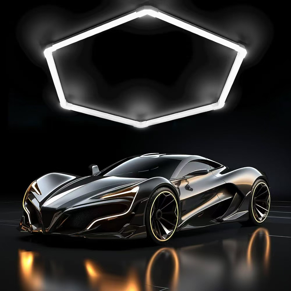 Hexagon Series Set 1*HEX 42W (Με αξεσουάρ εγκατάστασης) Ψυχρό Λευκό