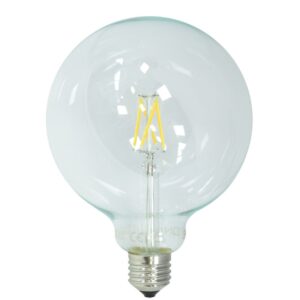 Filament E27 Λάμπα Led G125 4W 400Lm Θερμό λευκό