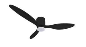 Led Ανεμιστήρας/ Φωτιστικό Οροφής Μαύρος 18W CCT + Τηλεχειρισμός