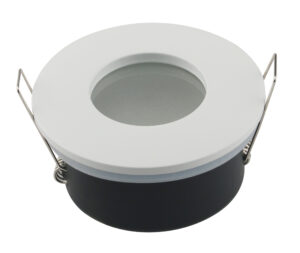 Βάση Σποτ Στρογγυλή Στεγανή GU10 Max 35W Λευκή