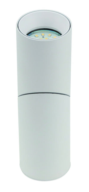 Βάση Σποτ Οροφής Αλουμινίου Κινητή GU10 Λευκή