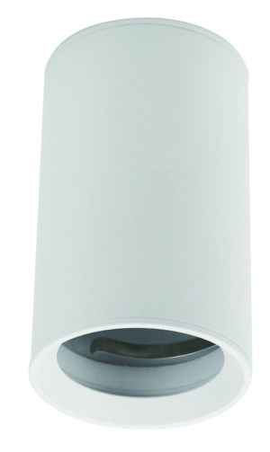 Βάση Σποτ Οροφής Αλουμινίου GU10 Λευκή