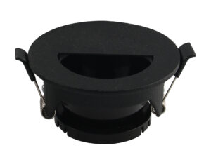 Βάση Σποτ Αλουμινίου Στρογγυλή Max35W GU10 Μαύρη