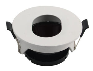 Βάση Σποτ Χωνευτή Αλουμινίου Στρογγυλή Max35W GU10 Λευκή