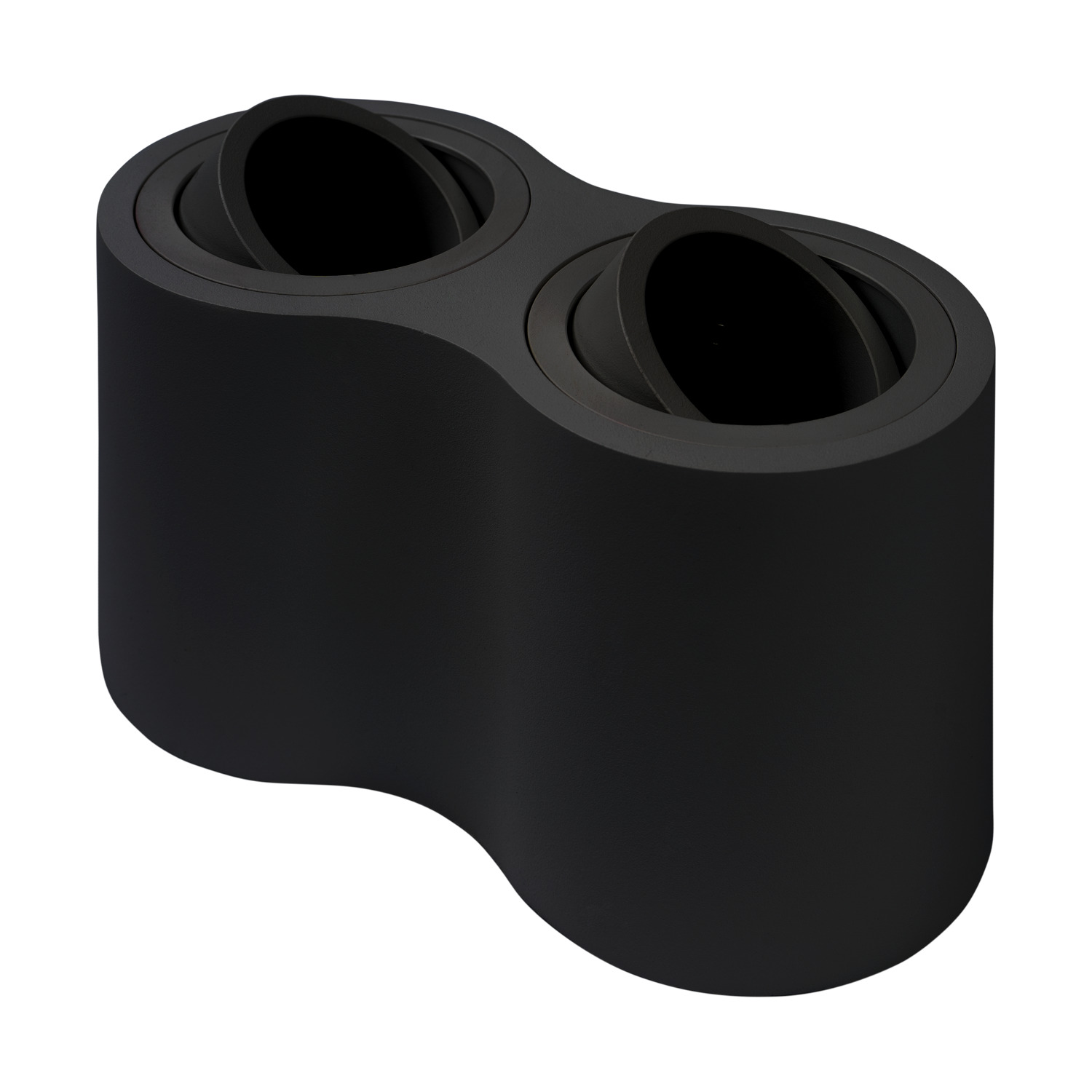 Βάση Σποτ Μαύρη 2xGU10