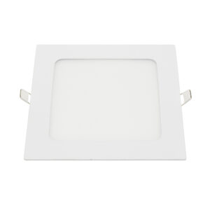 Φωτιστικό οροφής τετράγωνο panel Led χωνευτό 18watt Θερμό λευκό