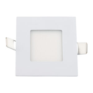 Φωτιστικό οροφής τετράγωνο panel Led χωνευτό 3watt Ψυχρό λευκό