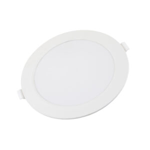 Led Backlit Χωνευτό Στρογγυλό Πάνελ 18W Ψυχρό Λευκό