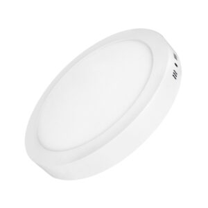 LED Εξωτερικό Backlit Πάνελ Στρογγυλό 12W Θερμό Λευκό