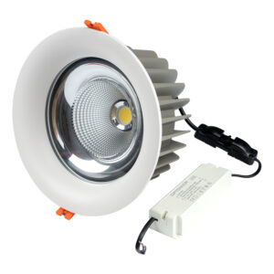 LED Spot Downlight COB TUV PASS 60W Ψυχρό Λευκό
