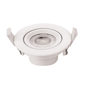 LED COB Downlight Στρογγυλό Περιστρεφόμενο 5W Φυσικό Λευκό