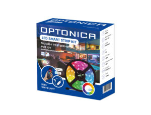 Smart Led Strip Set Adapter + WIFI Controller 60 Leds Alexa & Google Assistant RGB Ψυχρό Λευκό