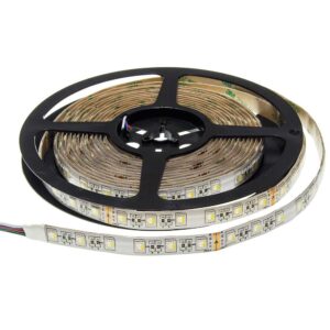 Ταινία Led DC:24V 5050 SMD IP54 16W/m Οικιακής 3 Χρόνια Εγγύηση RGBWW
