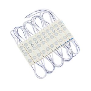 LED LENS MODULE 3 2835 160° DC12V 1W IP65 Κόκκινο