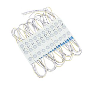 LED LENS MODULE 3 2835 160° DC12V 1W IP65 Μπλε