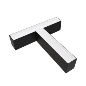 LED Σύνδεση Γραμμικού Σχήματος Λεπτό Linkable 12W Μάυρο Φυσικό Λευκό