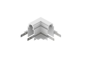 Γωνιακός Λευκός Σύνδεσμος Χωνευτής Ράγας Συστήματος R35B