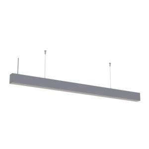 LED Linear Κρεμαστό Φωτιστικό Linkable 5 Χρόνια Εγγύηση 40W Ασημί Φυσικό Λευκό