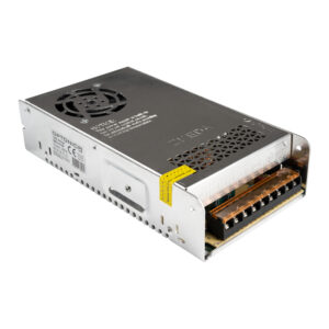Τροφοδοτικό Μεταλλικό 360W Για 12V Ταινία 30A Σταθεροποιημένο