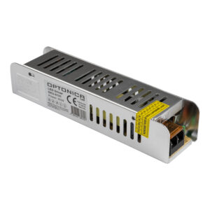 Τροφοδοτικό Μεταλλικό Slim 60W Για 12V Ταινία 5A Σταθεροποιημένο