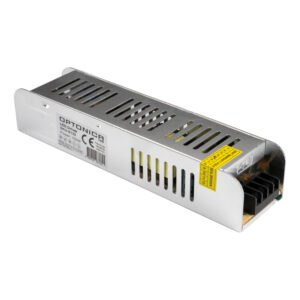 Τροφοδοτικό Μεταλλικό Slim 100W Για 12V Ταινία 8.3A Σταθεροποιημένο