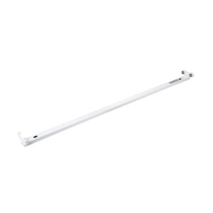 Βάση Λευκή Διπλή για LED Τύπου T8 2x120 cm