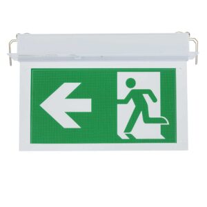 LED Φωτιστικό Ασφαλείας Χωνευτό Οροφής 2W