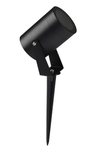 Καρφωτό Μαύρο Φωτιστικό Κήπου για GU10 IP65
