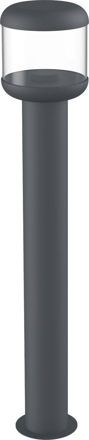 Led Επιδαπέδιο Φωτιστικό Αλουμινίου Μαύρο  E27 IP54