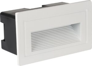 Led Step Light Λευκό Ορθογώνιο 3W IP65 Φυσικό Λευκό