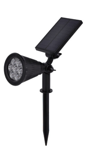 LED Ηλιακό Φωτιστικό Κήπου 1.5W/6V  GU5.3 Θερμό Λευκό