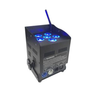 6+10W RGBA+UV 6 σε1 Μπαταρία LED PAR 60W RGBW