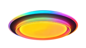 Φωτιστικό Οροφής Led 40W+RGB10W Λευκό CCT-με Μνήμες + Τηλεχειρισμός
