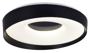 Φωτιστικό Οροφής Led Μαύρο 36W CCT-με Μνήμες + Τηλεχειρισμός