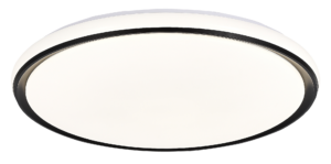 Φωτιστικό Οροφής Led Μαύρο/Λευκό 36W CCT-με Μνήμες + Τηλεχειρισμός