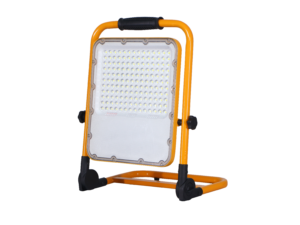 Led Φορητός Επαναφορτιζόμενος Προβολέας SMD USB 50W Ψυχρό Λευκό