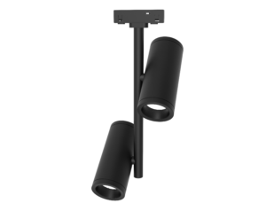 Led Μαγνητικό Διπλό Spot 48V 2x7W 3000K - Για Σύστημα M05