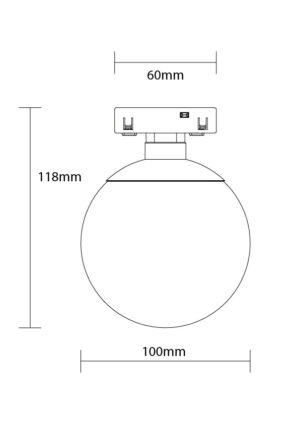 Led Μαγνητικό Φωτιστικό 48V 5W 3000K - Για Σύστημα M05