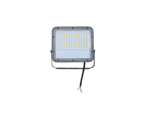 Προβολέας Led Γκρι SMD 50W IP65 με καλώδιο 100cm Φυσικό Λευκό