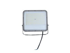 Προβολέας Led Γκρι SMD 100W IP65 με καλώδιο 100cm Ψυχρό Λευκό