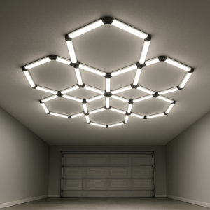 Hexagon Series Set 12 Νιφάδα 294W (Με αξεσουάρ εγκατάστασης) Ψυχρό Λευκό