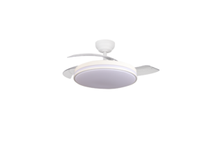 Led Ανεμιστήρας/ Φωτιστικό Οροφής 30W/3CCT Λευκό Σώμα + Τηλεχειριστήριο