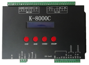 DC5V DMX/SPI Controller - 8 Θύρες Εξόδου