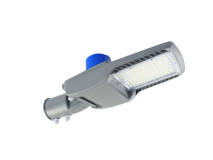 Led Φωτιστικό Δρόμου 50W Γκρι LUMILedS-Chip IP65 75x130° - NEMA Base Φυσικό Λευκό