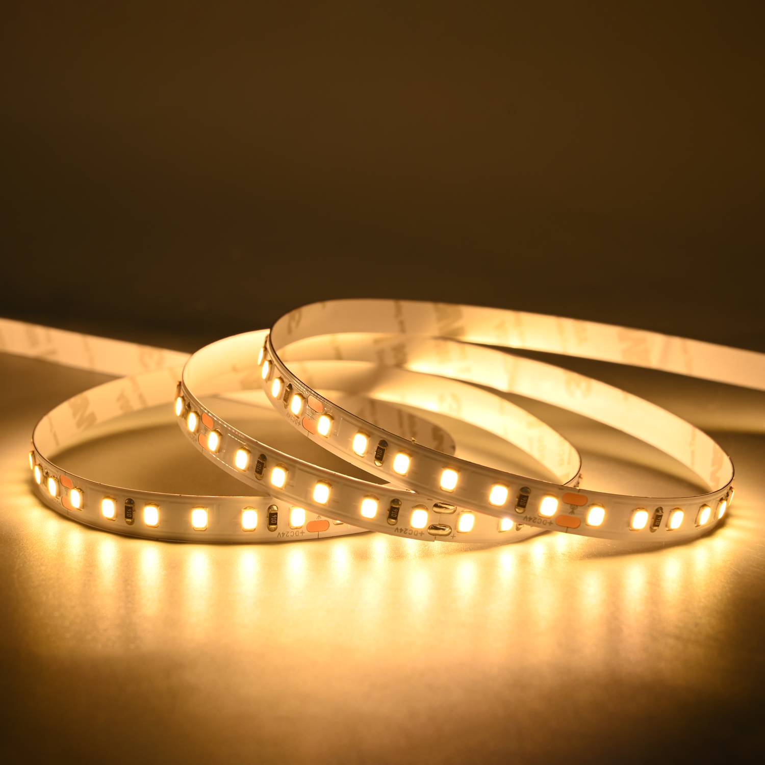 EuroSpot Led Ταινία DC:24V 2835 SMD IP20 16W/M 96lm/W 3000K 5m Θερμό Λευκό - Image 2