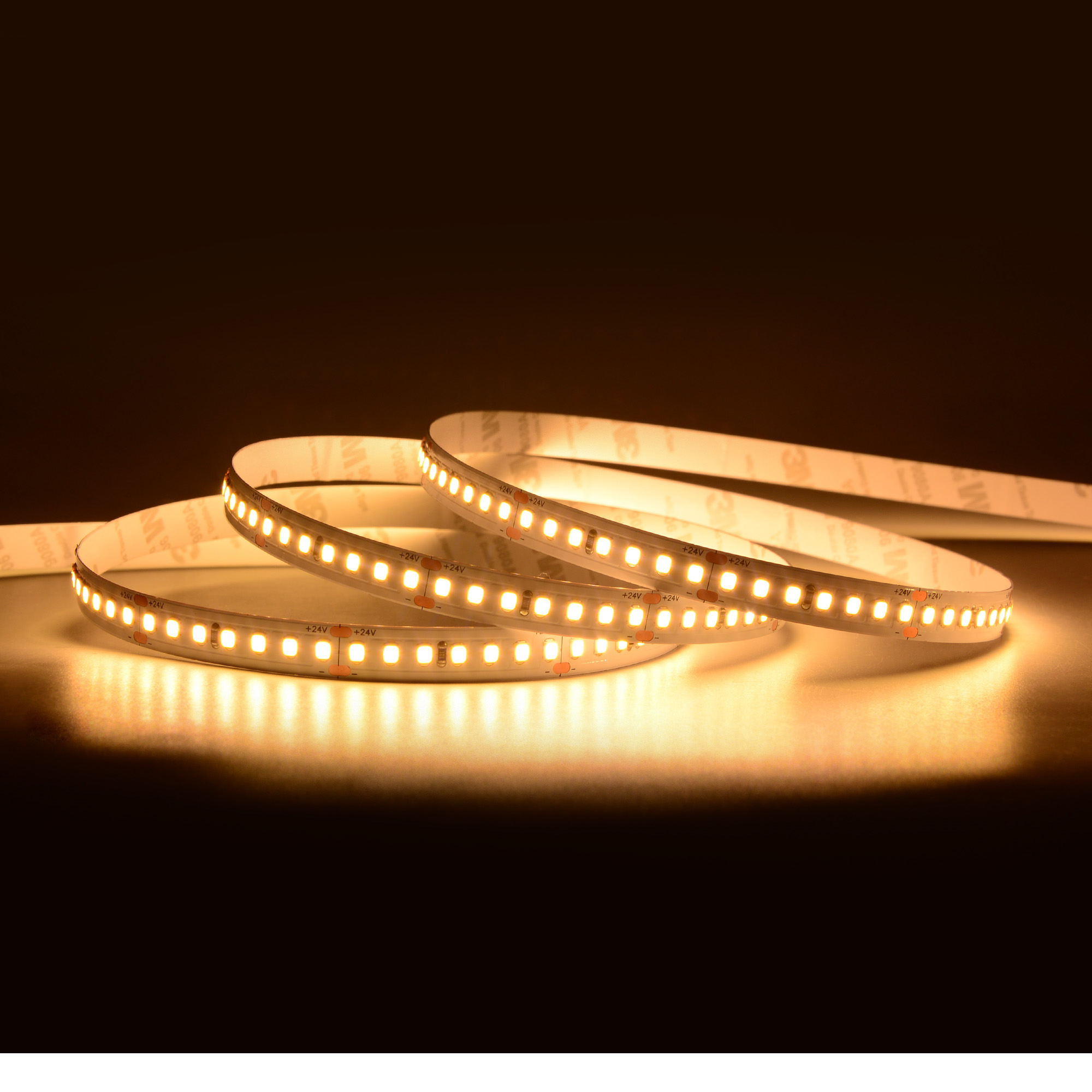 EuroSpot Led Ταινία DC:24V 2835 SMD IP20 20W/M 115lm/W 3000K 5m Θερμό Λευκό - Image 2