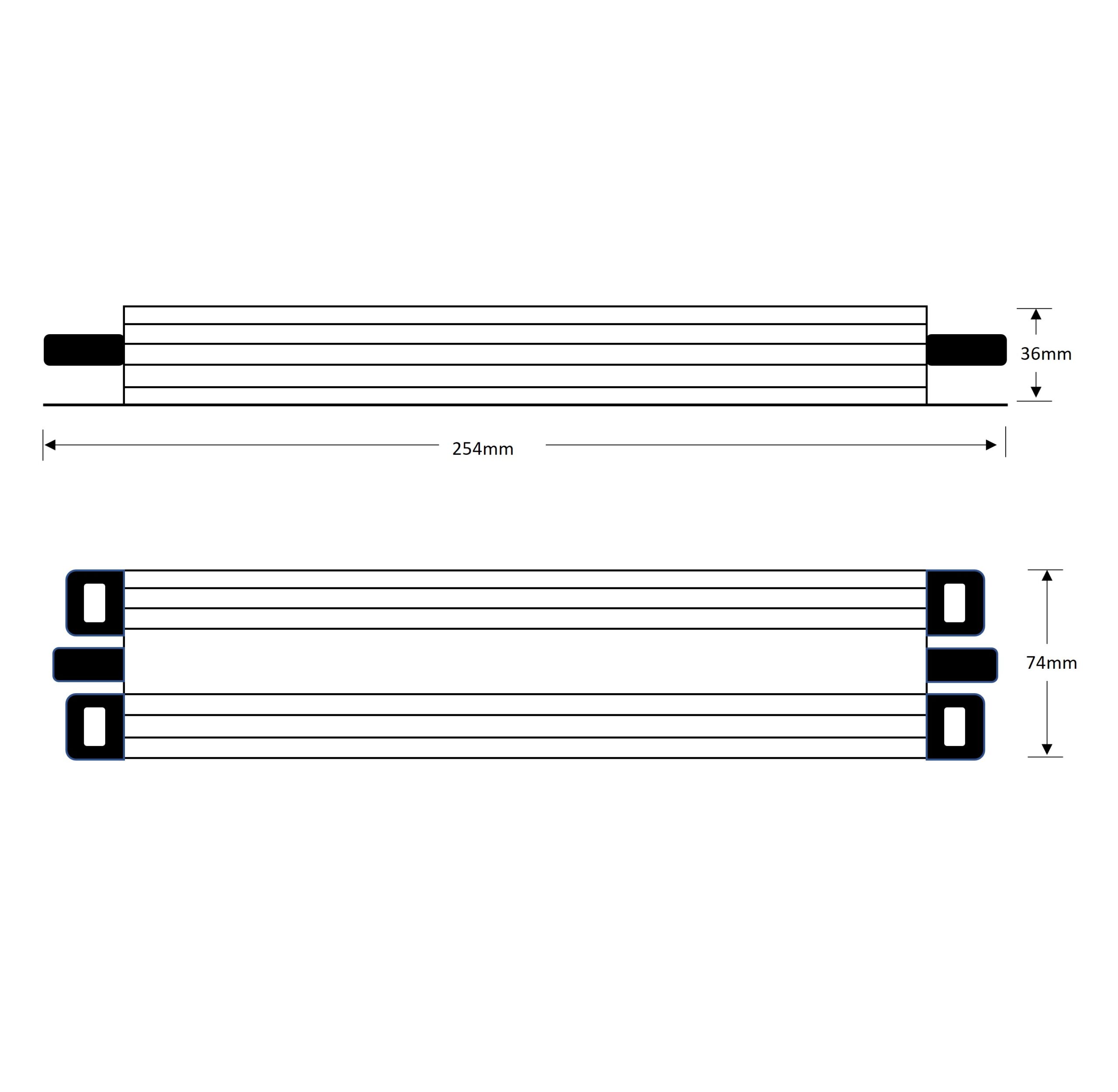 Eurospot Στεγανό IP67 Τροφοδοτικό Led Αλουμινίου 24V 400W - Image 3