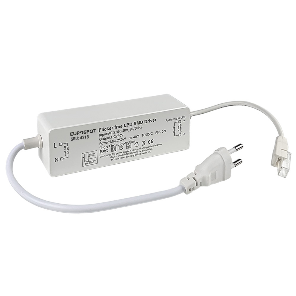 EuroSpot Led 250W Τροφοδοτικό No-Flickering για SMD 230V Ταινία Led